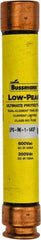 Cooper Bussmann - 300 VDC, 600 VAC, 1.25 Amp, Time Delay General Purpose Fuse - Fuse Holder Mount, 127mm OAL, 100 at DC, 300 at AC (RMS) kA Rating, 13/16" Diam - A1 Tooling