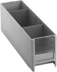 Quantum Storage - 25 Lb. Load Capacity, 11" Deep, Blue High-Impact Polystyrene Drawer Bin - 3-5/16" High x 2-3/4" Wide x 11" Long - A1 Tooling