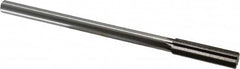 Interstate - 0.535" High Speed Steel Chucking Reamer - Straight Flute, 0.4355" Straight Shank, 2" Flute Length, 8" OAL - A1 Tooling