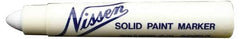 Markal - White Solid Paint Marker - Soft Crayon Tip, Alcohol Base Ink - A1 Tooling