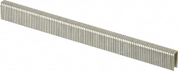 Porter-Cable - 1/2" Long x 1/4" Wide, 18 Gauge Narrow Crown Construction Staple - Grade 2 Steel, Galvanized Finish - A1 Tooling