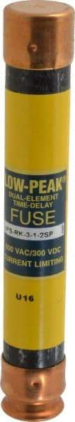 Cooper Bussmann - 300 VDC, 600 VAC, 3.5 Amp, Time Delay General Purpose Fuse - Fuse Holder Mount, 127mm OAL, 100 at DC, 300 at AC (RMS) kA Rating, 13/16" Diam - A1 Tooling