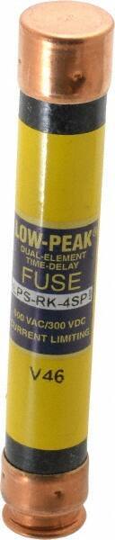 Cooper Bussmann - 300 VDC, 600 VAC, 4 Amp, Time Delay General Purpose Fuse - Fuse Holder Mount, 127mm OAL, 100 at DC, 300 at AC (RMS) kA Rating, 13/16" Diam - A1 Tooling