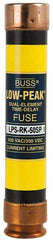 Cooper Bussmann - 300 VDC, 600 VAC, 50 Amp, Time Delay General Purpose Fuse - Fuse Holder Mount, 5-1/2" OAL, 100 at DC, 300 at AC (RMS) kA Rating, 1-1/16" Diam - A1 Tooling