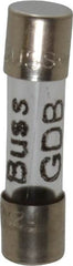 Cooper Bussmann - 250 VAC, 32 VDC, 0.2 Amp, Fast-Acting Miniature Glass Fuse - 20mm OAL, 5mm Diam - A1 Tooling