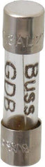 Cooper Bussmann - 250 VAC, 32 VDC, 6.3 Amp, Fast-Acting Miniature Glass Fuse - 20mm OAL, 5mm Diam - A1 Tooling