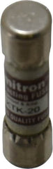 Cooper Bussmann - 600 VAC, 20 Amp, Fast-Acting General Purpose Fuse - Fuse Holder Mount, 1-1/2" OAL, 100 at AC kA Rating, 13/32" Diam - A1 Tooling