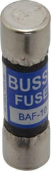 Cooper Bussmann - 250 VAC, 10 Amp, Fast-Acting General Purpose Fuse - Fuse Holder Mount, 1-1/2" OAL, 10 at 125 V kA Rating, 13/32" Diam - A1 Tooling