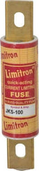 Cooper Bussmann - 600 VAC, 100 Amp, Fast-Acting General Purpose Fuse - Bolt-on Mount, 4-5/8" OAL, 200 (RMS) kA Rating, 1-1/8" Diam - A1 Tooling