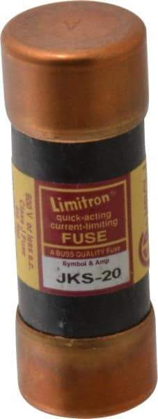 Cooper Bussmann - 600 VAC, 20 Amp, Fast-Acting General Purpose Fuse - Fuse Holder Mount, 2-1/4" OAL, 200 (RMS) kA Rating, 13/16" Diam - A1 Tooling