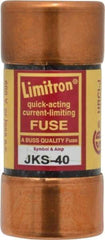 Cooper Bussmann - 600 VAC, 40 Amp, Fast-Acting General Purpose Fuse - Fuse Holder Mount, 2-3/8" OAL, 200 (RMS) kA Rating, 1-1/16" Diam - A1 Tooling