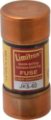 Cooper Bussmann - 600 VAC, 60 Amp, Fast-Acting General Purpose Fuse - Fuse Holder Mount, 2-3/8" OAL, 200 (RMS) kA Rating, 1-1/16" Diam - A1 Tooling