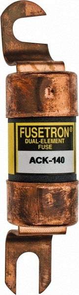 Cooper Bussmann - 140 Amp Time Delay Fast-Acting Forklift & Truck Fuse - 72VAC, 72VDC, 4.72" Long x 1" Wide, Littelfuse CCK140, Bussman ACK-140, Ferraz Shawmut ACK140 - A1 Tooling