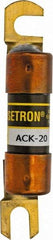 Cooper Bussmann - 20 Amp Time Delay Fast-Acting Forklift & Truck Fuse - 125VAC, 125VDC, 3.07" Long x 0.5" Wide, Littelfuse CCK020, Bussman ACK-20, Ferraz Shawmut ACK120 - A1 Tooling