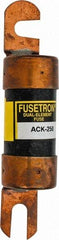 Cooper Bussmann - 250 Amp Time Delay Fast-Acting Forklift & Truck Fuse - 80VAC, 80VDC, 4.71" Long x 1" Wide, Littelfuse CCK250, Bussman ACK-250, Ferraz Shawmut ACK250 - A1 Tooling