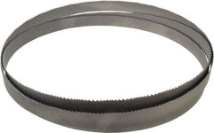 Welded Bandsaw Blade: 11' Long, 1″ Wide, 0.035″ Thick, 5 to 8 TPI Bi-Metal, Toothed Edge, Variable Pitch