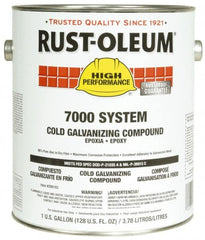 Rust-Oleum - 1 Gal Zinc Cold Galvanizing Compound - Comes in Pail - A1 Tooling