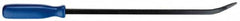 Value Collection - 25" OAL Screwdriver Pry Bar - 3/4" Wide, High Carbon Steel #65 - A1 Tooling