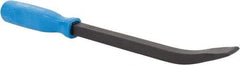 Value Collection - 12" OAL Screwdriver Pry Bar - 3/4" Wide, High Carbon Steel #65 - A1 Tooling