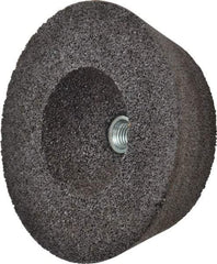 Norton - 6" Diam, 2" Overall Thickness, 16 Grit, Type 11 Tool & Cutter Grinding Wheel - Very Coarse Grade, Silicon Carbide, P Hardness, 6,000 RPM - A1 Tooling