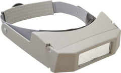 General - 2.25x Magnification, Rectangular Magnifier - Headband Mount, 8 Inch Focal Distance - A1 Tooling