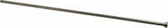 Gibraltar - 15/64" Pin Diam, 13/32" Head Diam x 3/16" Head Height, 14" OAL, Straight Ejector Pin - Steel, 13-13/16" Pin Length - A1 Tooling