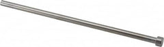 Gibraltar - 9/32" Pin Diam, 7/16" Head Diam x 1/4" Head Height, 8" OAL, Straight Ejector Pin - Steel, 7-3/4" Pin Length - A1 Tooling