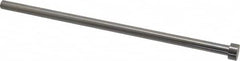 Gibraltar - 5/16" Pin Diam, 1/2" Head Diam x 1/4" Head Height, 8" OAL, Straight Ejector Pin - Steel, 7-3/4" Pin Length - A1 Tooling