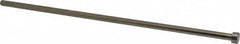 Gibraltar - 5/16" Pin Diam, 1/2" Head Diam x 1/4" Head Height, 12" OAL, Straight Ejector Pin - Steel, 11-3/4" Pin Length - A1 Tooling