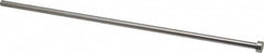 Gibraltar - 21/64" Pin Diam, 9/16" Head Diam x 1/4" Head Height, 14" OAL, Straight Ejector Pin - Steel, 13-3/4" Pin Length - A1 Tooling