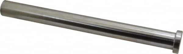 Gibraltar - 3/4" Pin Diam, 1" Head Diam x 1/4" Head Height, 8" OAL, Straight Ejector Pin - Steel, 7-3/4" Pin Length - A1 Tooling