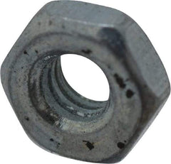 Value Collection - M2.5x0.45 Steel Right Hand Hex Nut - 4mm Across Flats, 1.6mm High, Zinc-Plated Finish - A1 Tooling