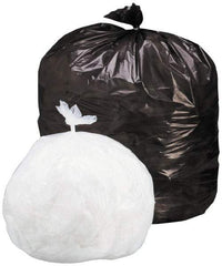 Ability One - 0.78 mil Thick, Heavy-Duty Trash Bags - Low-Density Polyethylene (LDPE), 33" Wide x 39" High, Clear - A1 Tooling