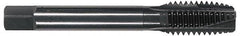 OSG - 7/16-14 UNC, 3 Flute, Oxide Finish, Powdered Metal Spiral Point Tap - Plug Chamfer, Right Hand Thread, 3-5/32" OAL, 1-7/16" Thread Length, 0.323" Shank Diam, Series 312NI - Exact Industrial Supply