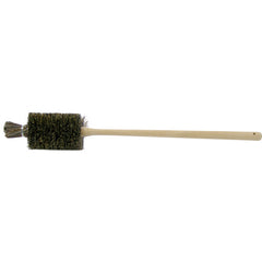 Toilet Bowl Brush, Professional, Grey Tampico Fill, Hardwood Handle - A1 Tooling