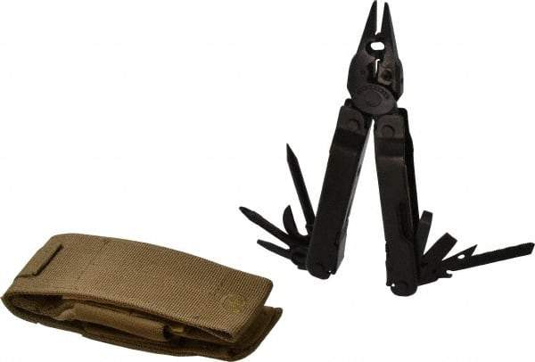 Leatherman - 19 Piece, Multi-Tool Set - 7" OAL, 4-1/2" Closed Length - A1 Tooling