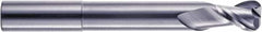 RobbJack - 1", 2 Flute, Single End, Solid Carbide, 0.12" Corner Radius End Mill - 6" OAL, 40° Helix, Right Hand Flute, 1" LOC, Right Hand Cut, 2" Extended Reach - A1 Tooling