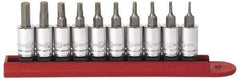 GearWrench - 10 Piece 1/4" Drive Inch Hex Bit Socket Set - 1/16 to 1/4" Hex - A1 Tooling