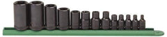 GearWrench - 13 Piece 1/4", 3/8" & 1/2" Drive Socket Set - E4 to E24 Range, Torx Measurement Standard - A1 Tooling