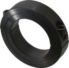 Climax Metal Products - 2-1/16" Bore, Steel, Two Piece Two Piece Split Shaft Collar - 3-1/4" Outside Diam, 3/4" Wide - A1 Tooling