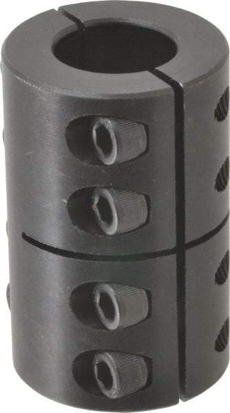 Climax Metal Products - 7/8" Inside x 1-5/8" Outside Diam, Two Piece Rigid Coupling without Keyway - 2-1/2" Long - A1 Tooling