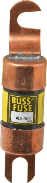 Cooper Bussmann - 500 Amp Time Delay Fast-Acting Forklift & Truck Fuse - 125VAC, 125VDC, 4.71" Long x 1" Wide, Bussman ALS-500, Ferraz Shawmut ALS450 - A1 Tooling