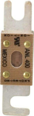 Cooper Bussmann - 400 Amp Non-Time Delay Fast-Acting Forklift & Truck Fuse - 125VAC, 80VDC, 3.18" Long x 0.75" Wide, Littelfuse CNL400, Bussman ANL-400, Ferraz Shawmut CNL400 - A1 Tooling