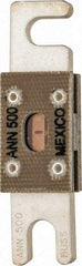 Cooper Bussmann - 500 Amp Non-Time Delay Fast-Acting Forklift & Truck Fuse - 125VAC, 80VDC, 3.18" Long x 0.75" Wide, Littelfuse CNN500, Bussman ANN-500, Ferraz Shawmut CNN500 - A1 Tooling