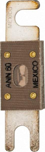 Cooper Bussmann - 60 Amp Non-Time Delay Fast-Acting Forklift & Truck Fuse - 125VAC, 80VDC, 3.18" Long x 0.75" Wide, Littelfuse CNN60, Bussman ANN-60, Ferraz Shawmut CNN60 - A1 Tooling