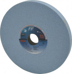 Norton - 8" Diam x 1-1/4" Hole x 3/4" Thick, I Hardness, 60 Grit Surface Grinding Wheel - Ceramic, Type 1, Medium Grade, 3,600 Max RPM, Vitrified Bond, No Recess - A1 Tooling