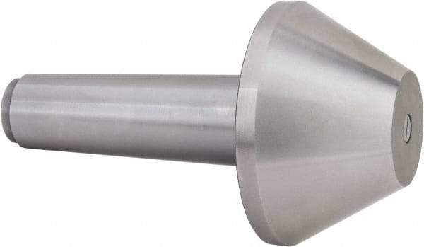 Riten - MT6 Taper Shank, 6-1/2" Head Diam Live Center - 4-5/16" Head Length, 3" Point Diam, 4-15/16" Point Len, 4,800 Lb Max Workpc, Bull Nose Point - A1 Tooling