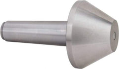 Riten - MT6 Taper Shank, 6-1/2" Head Diam Live Center - 4-5/16" Head Length, 3" Point Diam, 4-15/16" Point Len, 4,800 Lb Max Workpc, Bull Nose Point - A1 Tooling