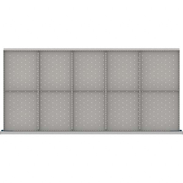 LISTA - 10-Compartment Drawer Divider Layout for 3.15" High Drawers - A1 Tooling