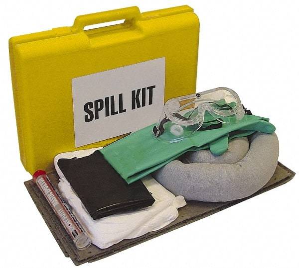 PRO-SAFE - Universal & Universal/Chemical Spill Kit - Polypropylene Case - A1 Tooling